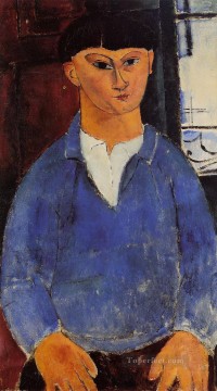  1916 Lienzo - retrato de moise kisling 1916 Amedeo Modigliani